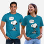 Dogtor Leonard McSnoop-Unisex-Basic-Tee-DrMonekers