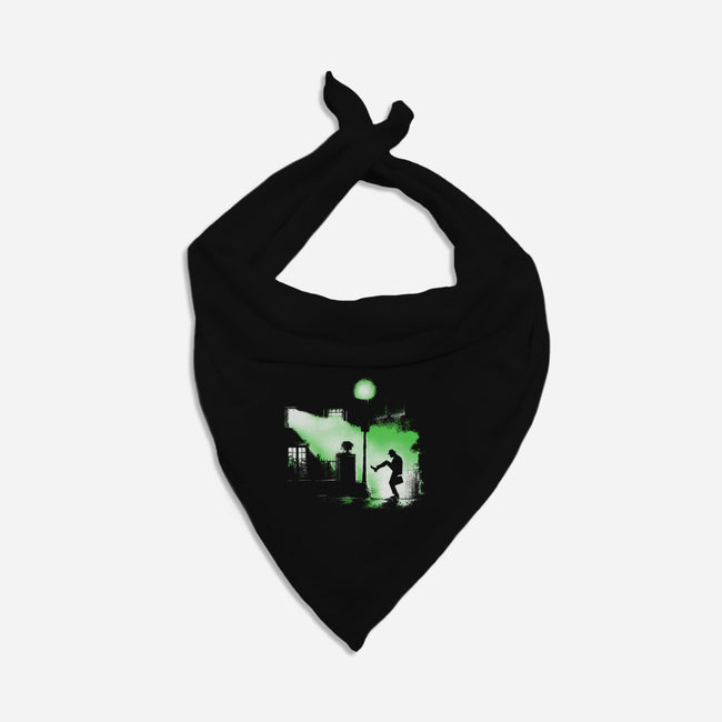 The Exorcist Of Silly Walks-Cat-Bandana-Pet Collar-zascanauta