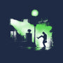 The Exorcist Of Silly Walks-Womens-Fitted-Tee-zascanauta