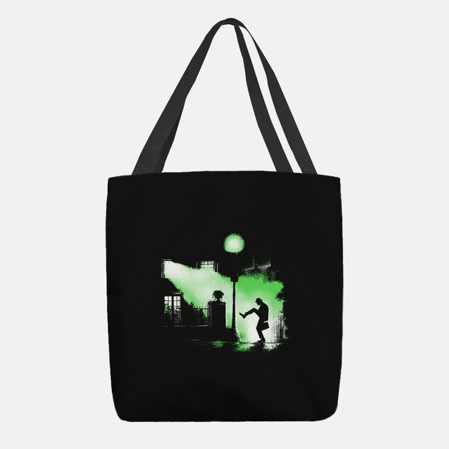 The Exorcist Of Silly Walks-None-Basic Tote-Bag-zascanauta