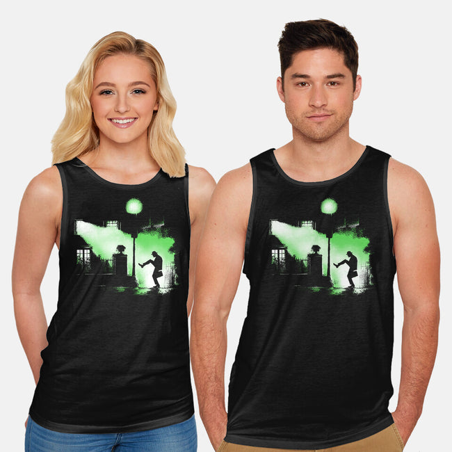 The Exorcist Of Silly Walks-Unisex-Basic-Tank-zascanauta