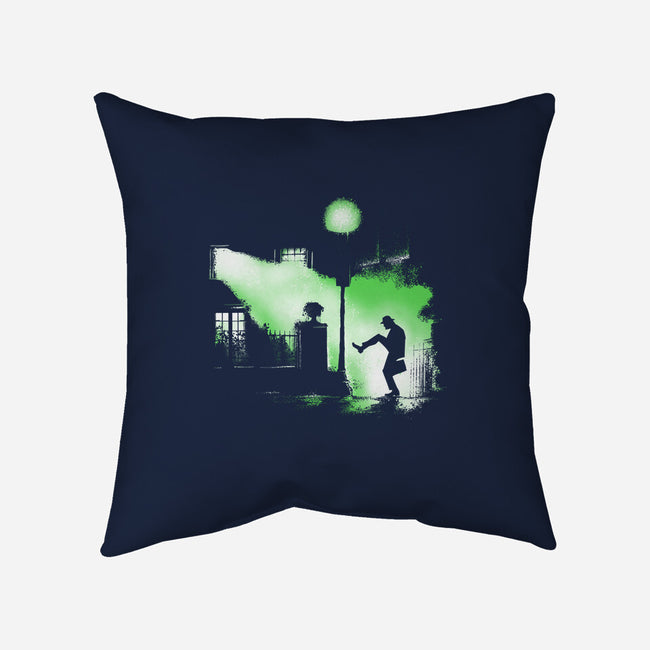 The Exorcist Of Silly Walks-None-Non-Removable Cover w Insert-Throw Pillow-zascanauta