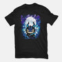 Darkness Cat-Unisex-Basic-Tee-Vallina84