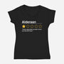 Alderaan Review-Womens-V-Neck-Tee-Tronyx79