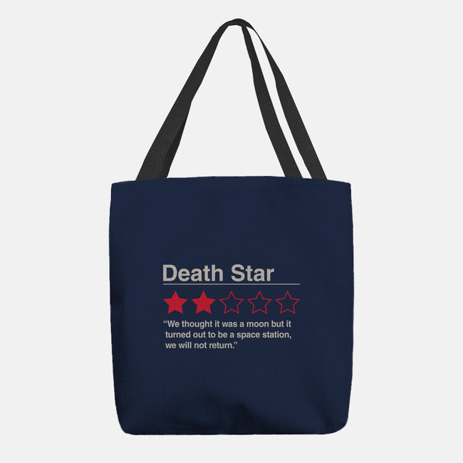 Death Star Review-None-Basic Tote-Bag-Tronyx79