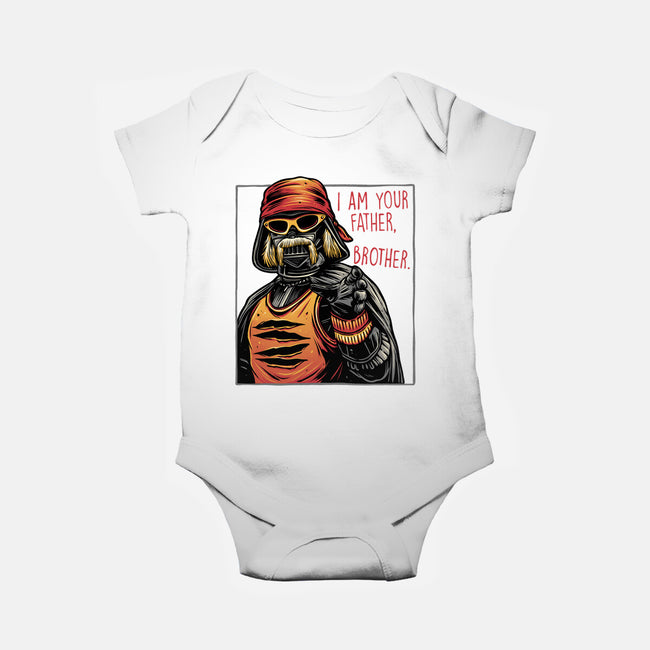 I Am Your Father Brother-Baby-Basic-Onesie-glitchygorilla