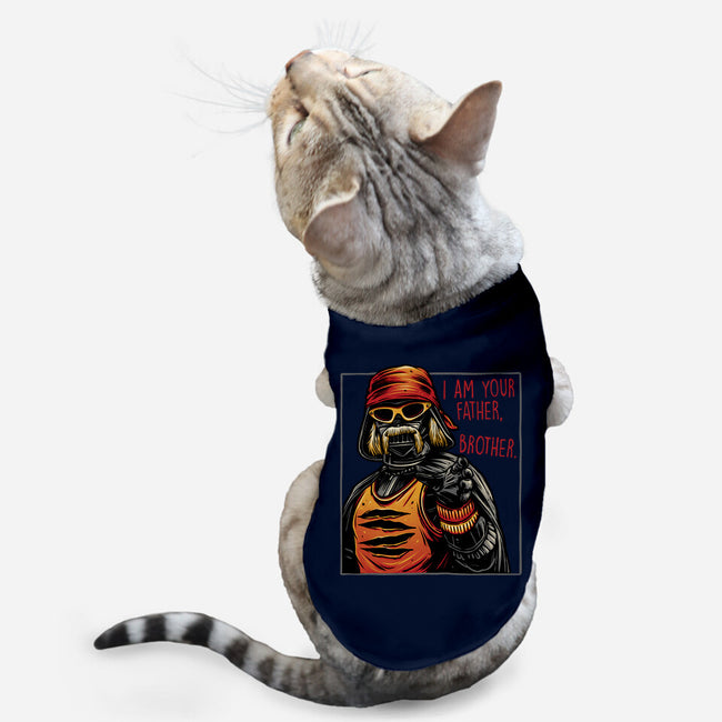 I Am Your Father Brother-Cat-Basic-Pet Tank-glitchygorilla