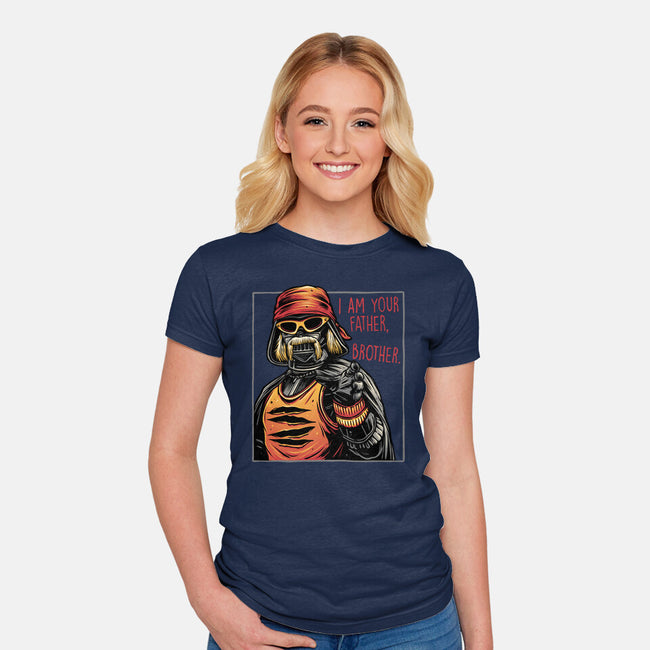 I Am Your Father Brother-Womens-Fitted-Tee-glitchygorilla