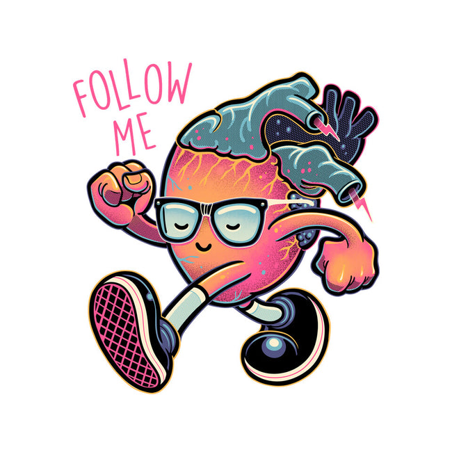 Follow Your Heart-Baby-Basic-Onesie-glitchygorilla