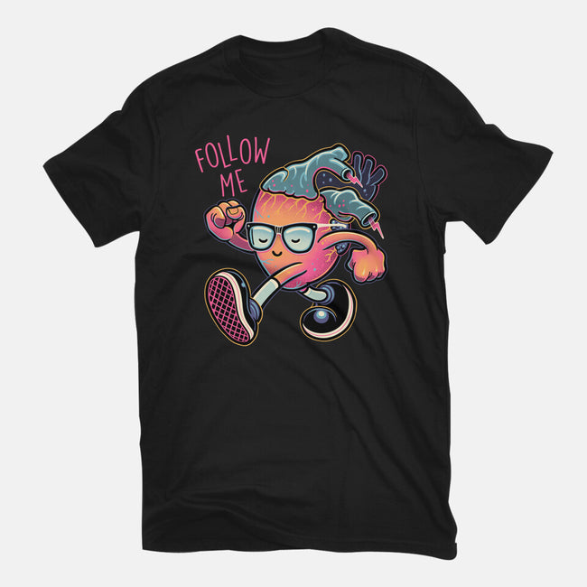 Follow Your Heart-Unisex-Basic-Tee-glitchygorilla