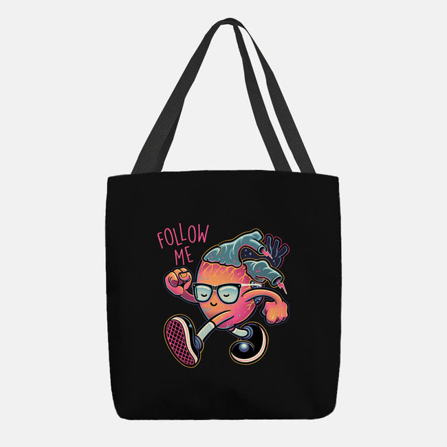 Follow Your Heart-None-Basic Tote-Bag-glitchygorilla