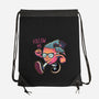 Follow Your Heart-None-Drawstring-Bag-glitchygorilla