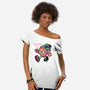 Follow Your Heart-Womens-Off Shoulder-Tee-glitchygorilla