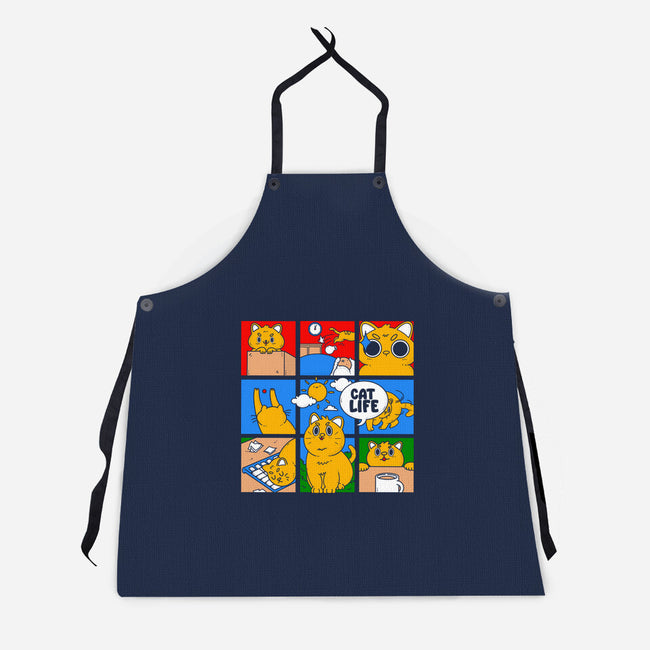 Cat Life-Unisex-Kitchen-Apron-Tri haryadi