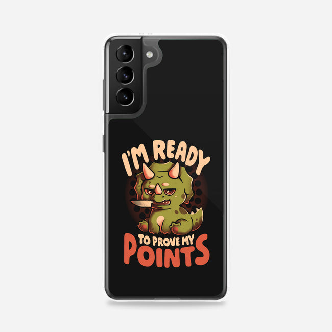 Ready To Prove My Points-Samsung-Snap-Phone Case-eduely