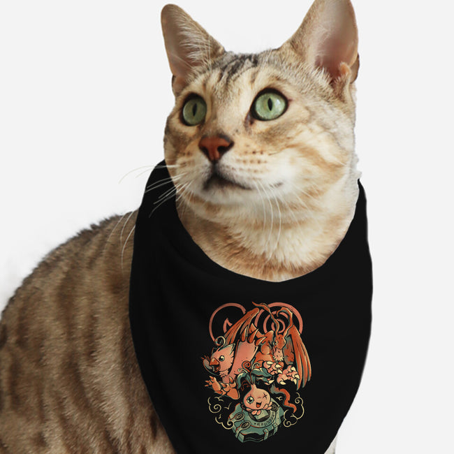 Digital Bird Evolution-Cat-Bandana-Pet Collar-Arigatees