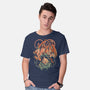 Digital Bird Evolution-Mens-Basic-Tee-Arigatees