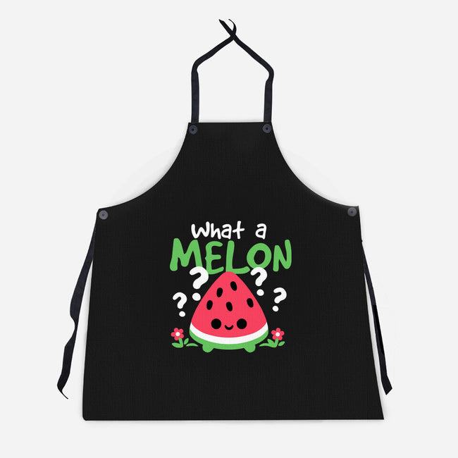 What A Melon-Unisex-Kitchen-Apron-NemiMakeit