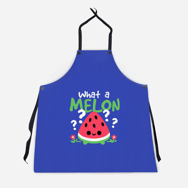 What A Melon-Unisex-Kitchen-Apron-NemiMakeit