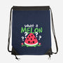 What A Melon-None-Drawstring-Bag-NemiMakeit