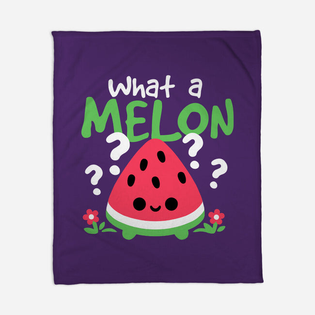 What A Melon-None-Fleece-Blanket-NemiMakeit