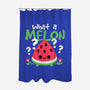 What A Melon-None-Polyester-Shower Curtain-NemiMakeit