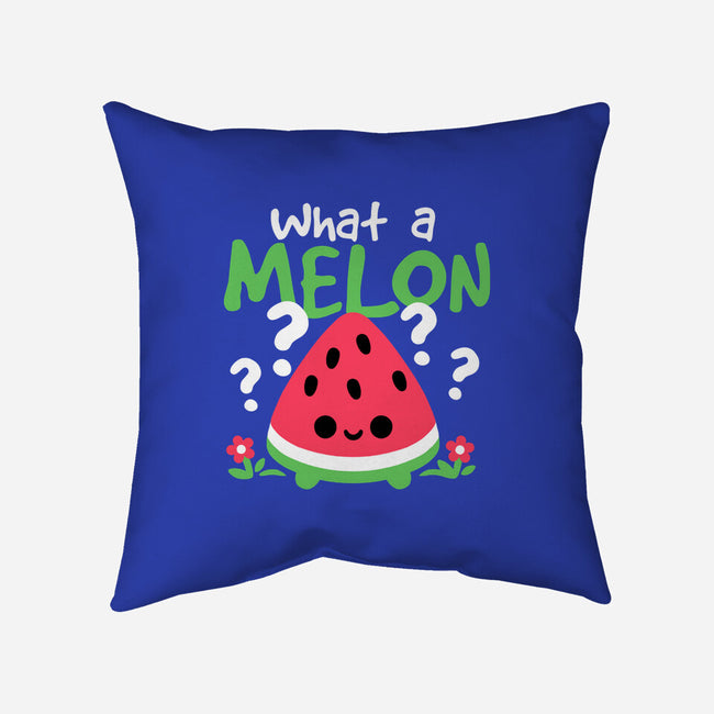 What A Melon-None-Non-Removable Cover w Insert-Throw Pillow-NemiMakeit