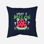 What A Melon-None-Removable Cover w Insert-Throw Pillow-NemiMakeit