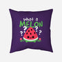 What A Melon-None-Removable Cover w Insert-Throw Pillow-NemiMakeit