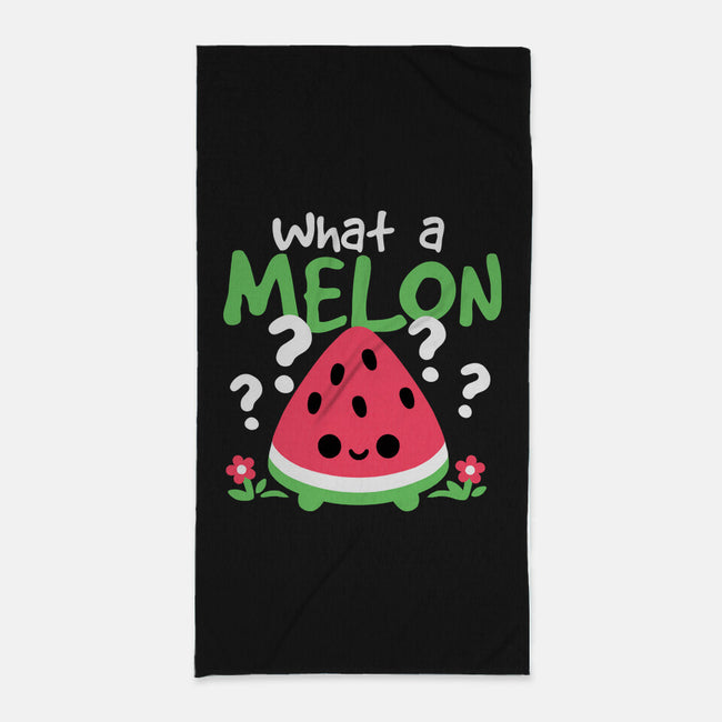 What A Melon-None-Beach-Towel-NemiMakeit