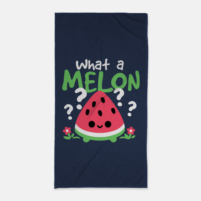 What A Melon-None-Beach-Towel-NemiMakeit