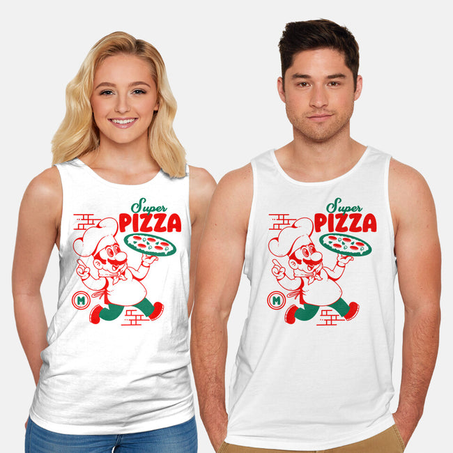 Super Pizza-Unisex-Basic-Tank-Tri haryadi