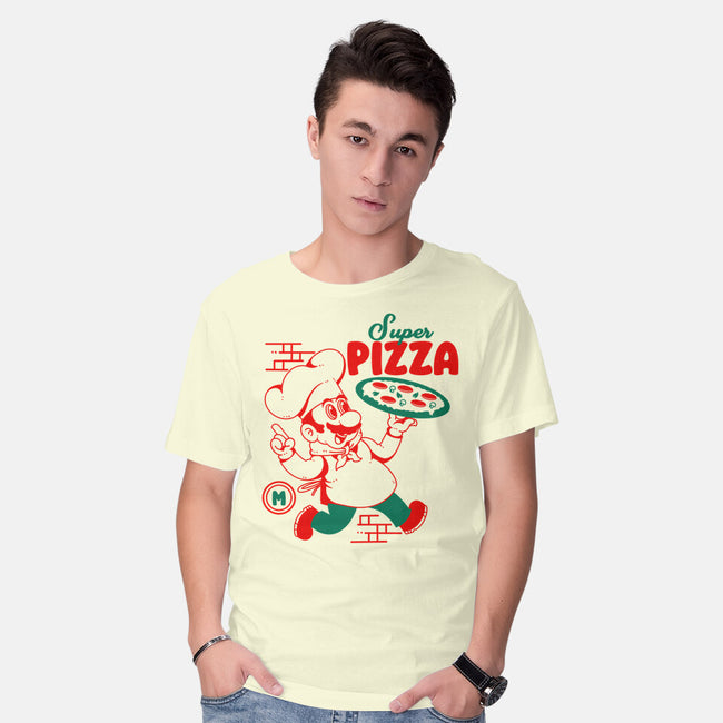 Super Pizza-Mens-Basic-Tee-Tri haryadi