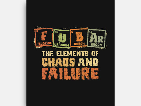 The Elements Of Chaos And Failure