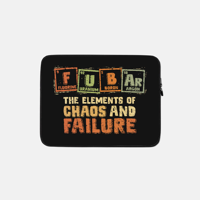 The Elements Of Chaos And Failure-None-Zippered-Laptop Sleeve-kg07