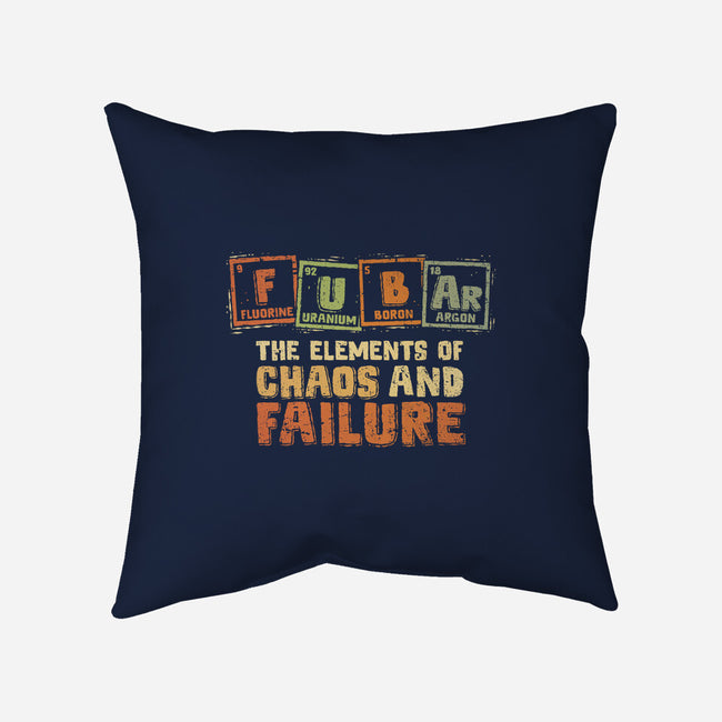 The Elements Of Chaos And Failure-None-Removable Cover w Insert-Throw Pillow-kg07