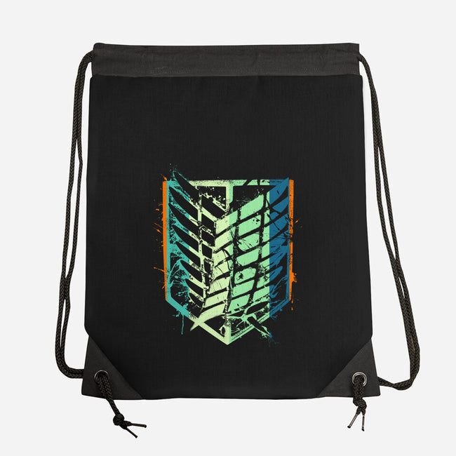 The Scouts Vintage-None-Drawstring-Bag-rocketman_art