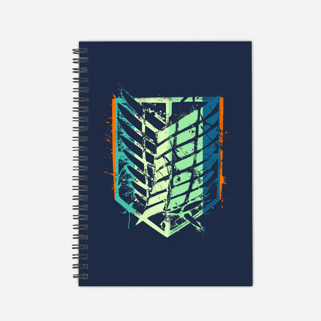 The Scouts Vintage-None-Dot Grid-Notebook-rocketman_art