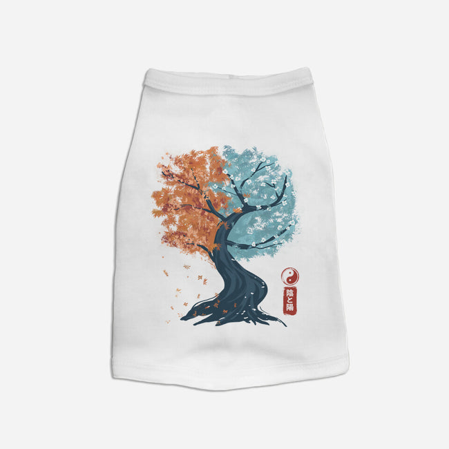 Yin Yang Tree-Dog-Basic-Pet Tank-IKILO