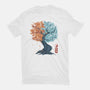 Yin Yang Tree-Womens-Fitted-Tee-IKILO