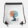 Yin Yang Tree-None-Drawstring-Bag-IKILO