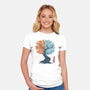 Yin Yang Tree-Womens-Fitted-Tee-IKILO