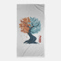 Yin Yang Tree-None-Beach-Towel-IKILO