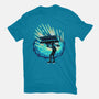 Time Surfing-Womens-Fitted-Tee-rmatix