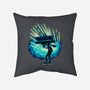 Time Surfing-None-Non-Removable Cover w Insert-Throw Pillow-rmatix