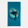 Time Surfing-None-Beach-Towel-rmatix