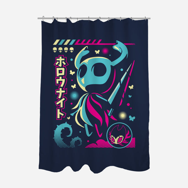 Kawaii Knight-None-Polyester-Shower Curtain-arace