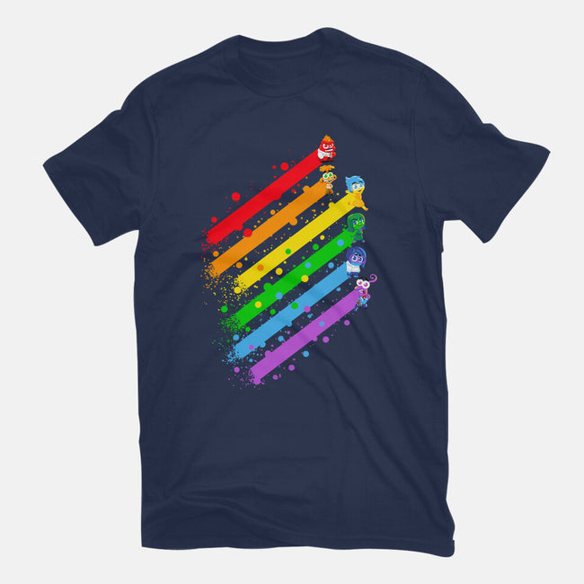 Pride Emotions-Womens-Fitted-Tee-ellr