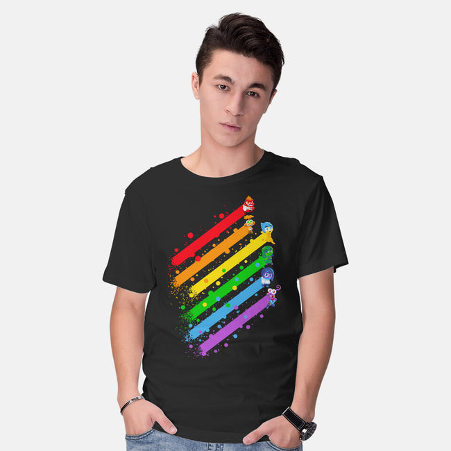 Pride Emotions-Mens-Basic-Tee-ellr