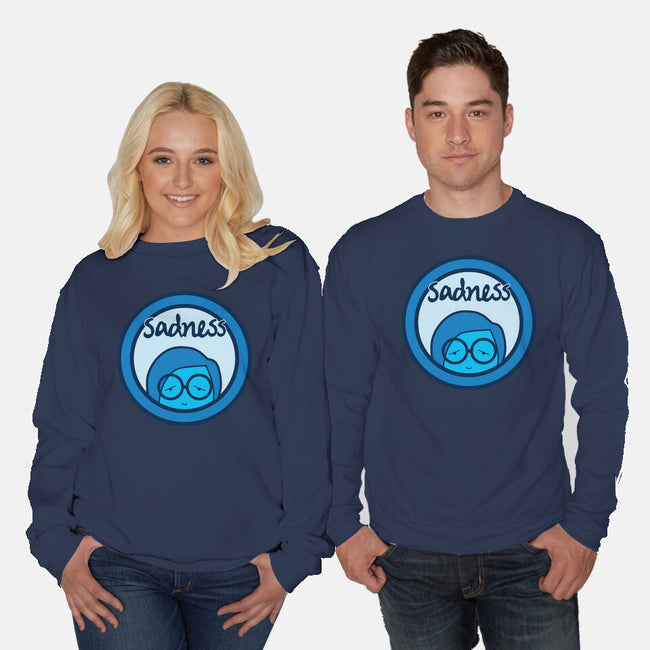 Sadness-Unisex-Crew Neck-Sweatshirt-paulagarcia